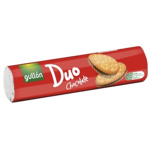 Biscuiți GULLON Duo Sandwich cu Cremă de Cacao 250 g (18/bax) - Img 3