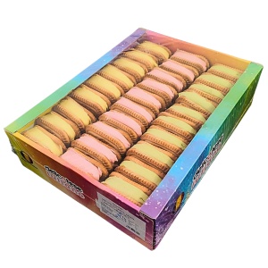 Biscuiti IULIANO, crema asortata Fructe 2.5 kg - lamaie, capsiuni, fistic - Img 2