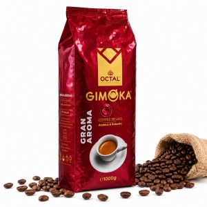 Cafea Boabe GIMOKA Gran Aroma 1 kg, 75% Arabica, 25% Robusta