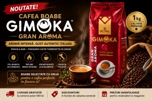 Cafea Boabe GIMOKA Gran Aroma 1 kg, 75% Arabica, 25% Robusta - Img 6