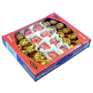 Fursecuri DELICE, paleuri si piersici, 400 g - Img 2