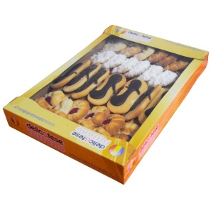 Fursecuri STAR, asortate cu limbi de pisica, 600 g - Img 2