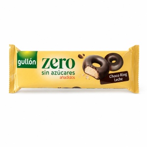 GULLON Inele Glazurate cu Ciocolată FĂRĂ ZAHĂR 128G (18 Buc/Bax) - Img 3
