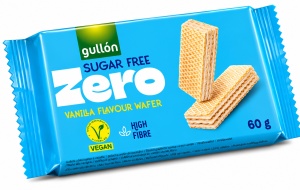 Napolitane Gullon cu cremă de vanilie FĂRĂ ZAHĂR 60 g (12/bax) - Img 2