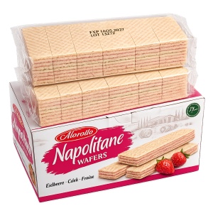 Napolitane MORELLO, crema de capsiuni, 400 g (2 x 200g) - Img 2
