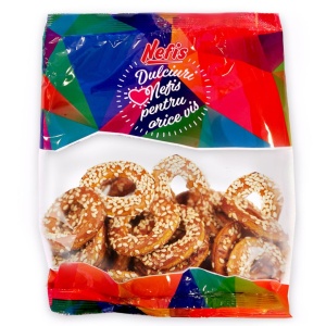 NEFIS Covrigei ineluse cu susan 10 X 120 g - Img 1