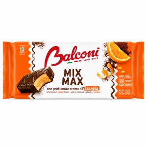 Prajituri glazurate, BALCONI, Mix Max portocale, 10 x 35 g - Img 4