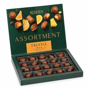 ROSHEN Assortment Truffle Praline Asortate în Ciocolată cu Lapte 148 g - Img 2