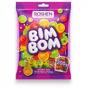 ROSHEN BIM-BOM Dropsuri asortate 200 g - Img 4
