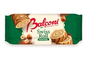 Rulada BALCONI, cu crema alune, 250 g - Img 2