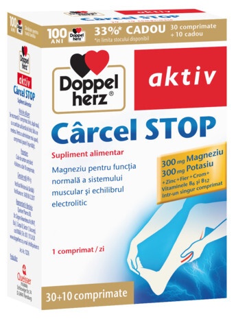 Carcel Stop Aktiv, 30 + 10 comprimate, Doppelherz
