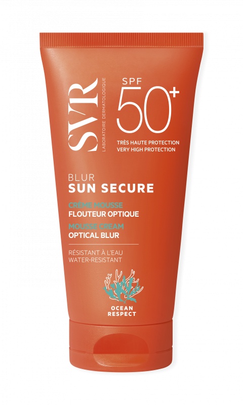 Crema spuma pentru protectie solara cu SPF 50+ Sun Secure Blur, 50 ml, SVR