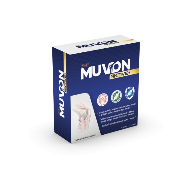 Muvon Aktive Plus, 10 fiole x 25 ml, Sun Wave Pharma - Img 1