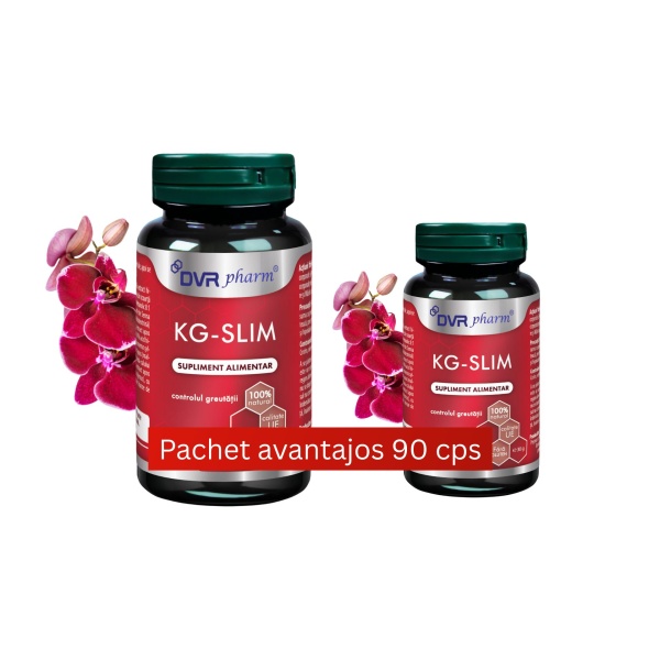 Pachet Kg-Slim, 60 + 30 capsule, DVR Pharm