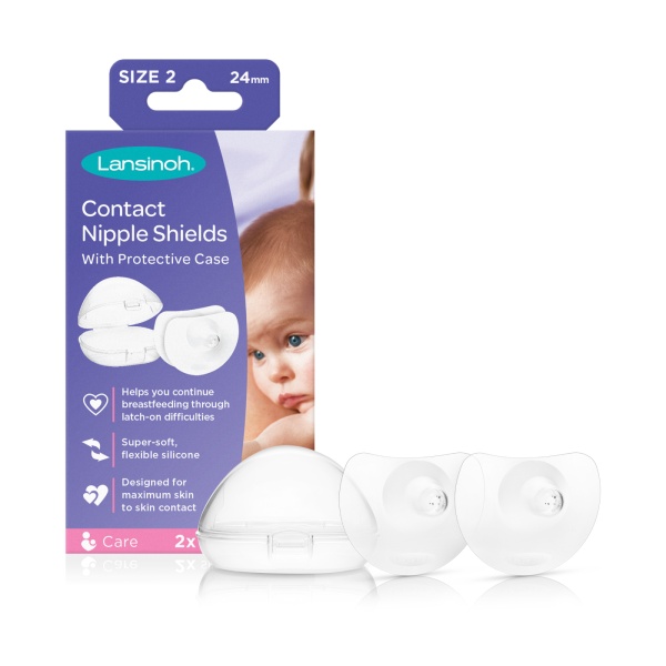 Protectoare mamelon, 24 mm, 2 bucati, Lansinoh