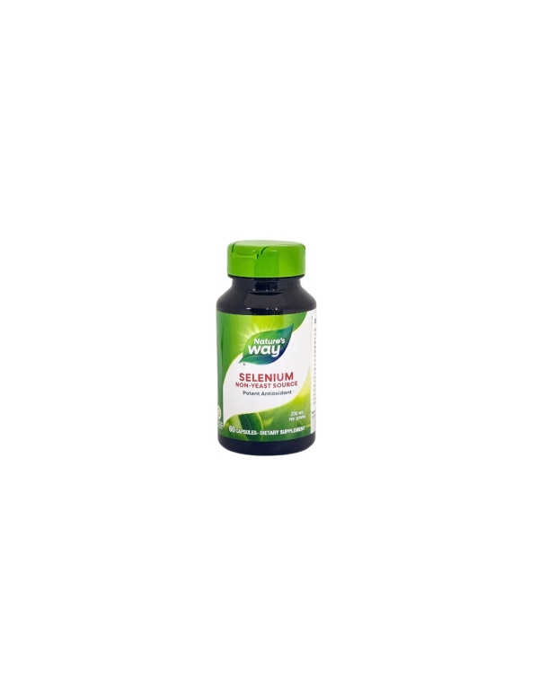 Selenium 200 mcg Nature's Way, 60 capsule, Secom