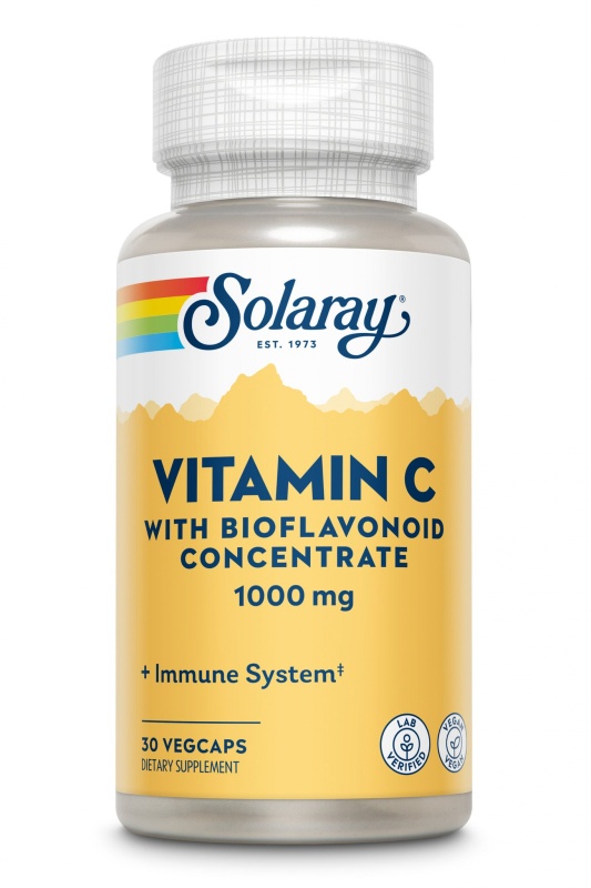 Vitamin C Solaray, 30 capsule, Secom