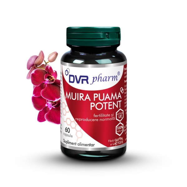Muira Puama Potent, 60 capsule, Dvr Pharm