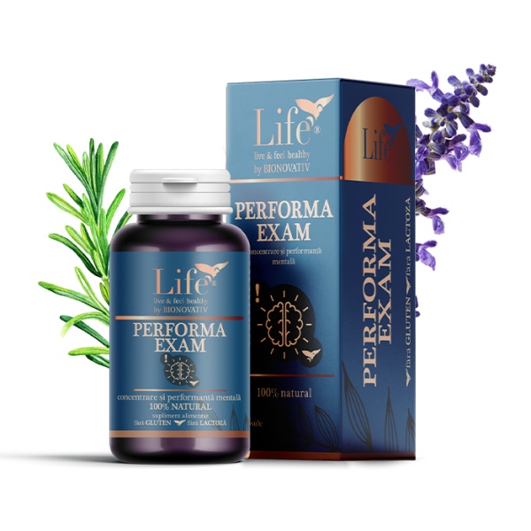 Performa Exam, 60 capsule, Bionovativ Life