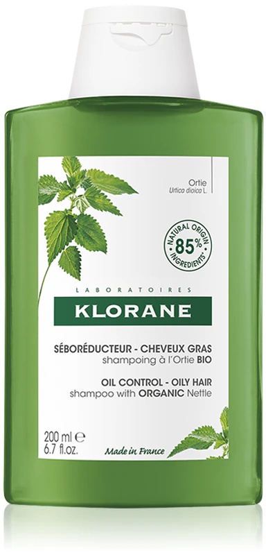 Sampon cu urzica Bio, 200 ml, Klorane