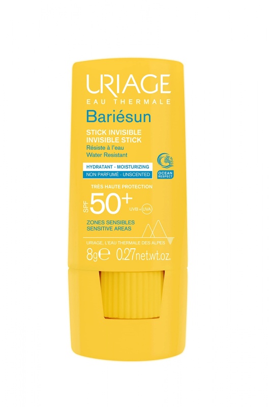 Stick invizibil cu protectie solara SPF50 Bariesun, 8g, Uriage