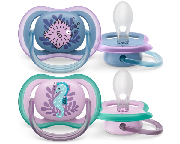 Suzete ultra air Philips Avent, 6-18 luni, 2 bucati, SCF085/61, Philips