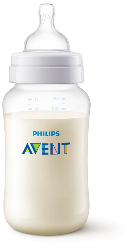 Biberon anti-colici Philips Avent, 3 luni+, 330 ml, SCY106/01, Philips