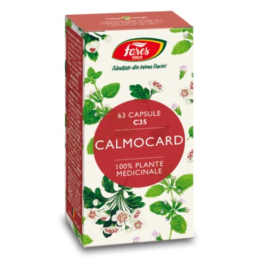 Calmocard C35, 63 capsule, Fares