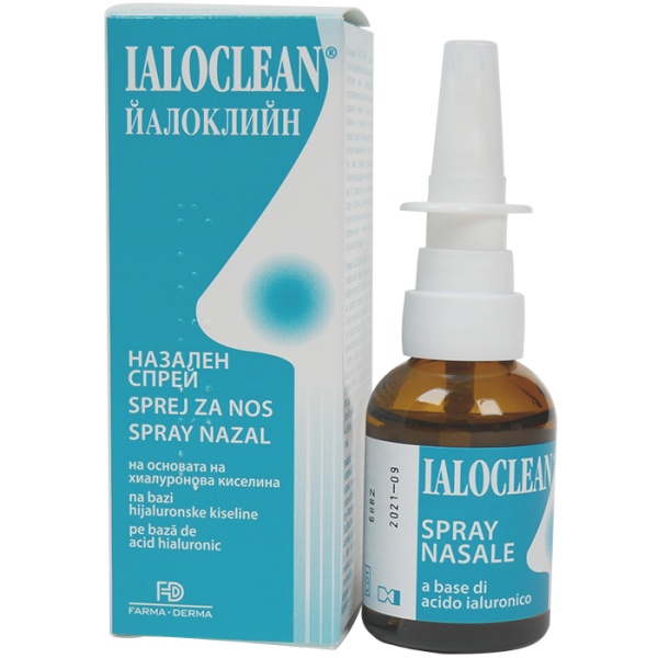 Ialoclean spray nazal, 30 ml, Farma-Derma