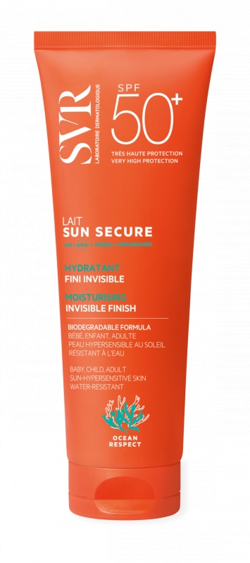 Lapte hidratant SPF 50+ Sun Secure, 250 ml, SVR