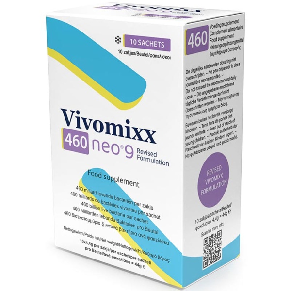 Vivomixx Neo 460 miliarde bacterii, 10 plicuri, Mendes