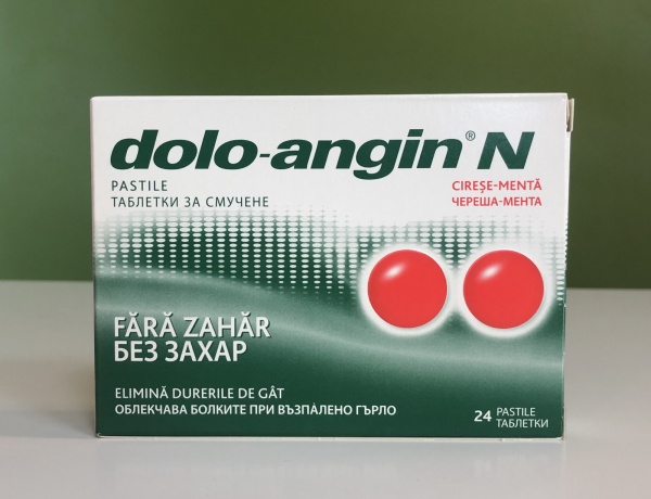 Dolo-Angin N fara zahar, 24 comprimate