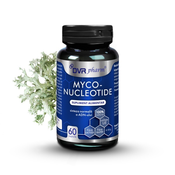 Myco-Nucleotide Pentru Regenerare Celulară, Imunitate Și Detox 60 Capsule DVR Pharm