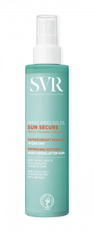 Spray ultra reparator dupa soare Sun Secure, 200 ml, SVR