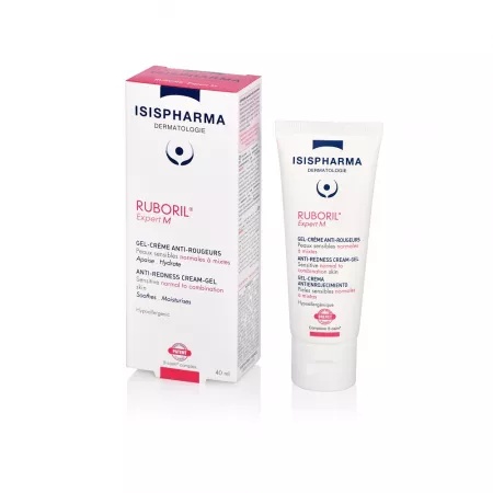 Crema antiroseata Ruboril Expert M, 40 ml, Isispharma