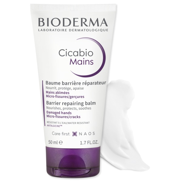 Crema de maini Cicabio, 50 ml, Bioderma