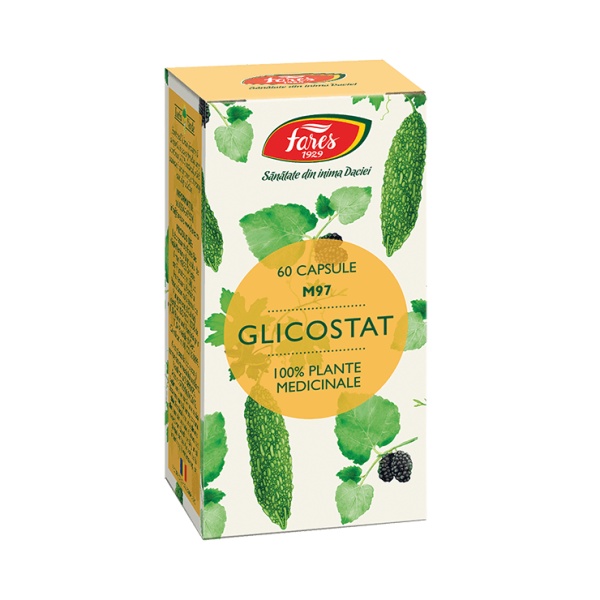 Glicostat, M97, 60 capsule, Fares