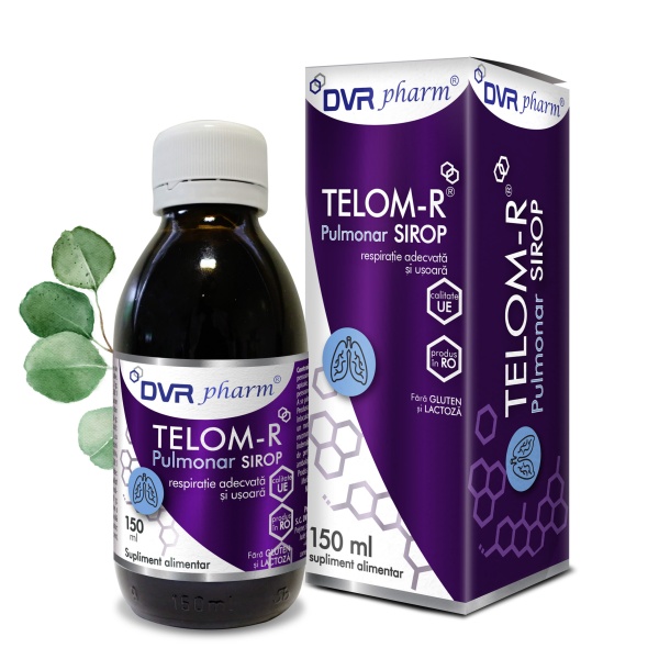 Sirop Telom-R Pulmonar, 150 ml, Dvr Pharm