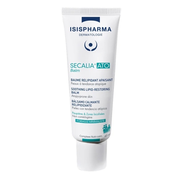 Balsam fluid calmant, relipidant cu absorbtie rapida pentru piele atopica Secalia ATO Balm, 40 ml, IsisPharma