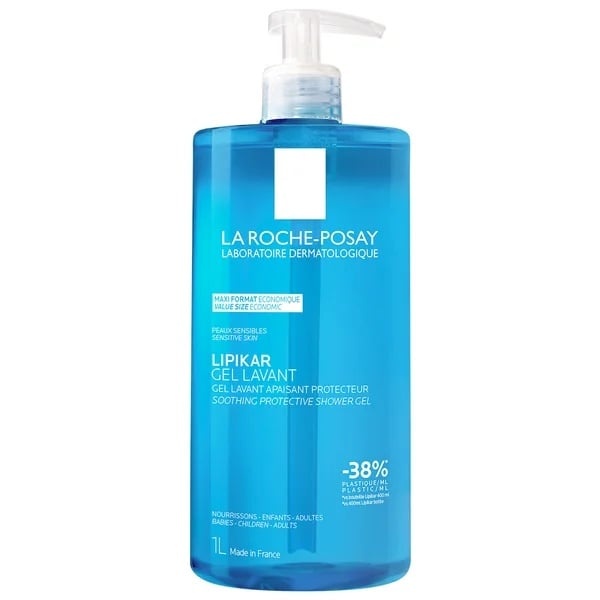 Gel de curatare calmant pentru pielea sensibila sau uscata Lipikar, 1000 ml, La Roche Posay
