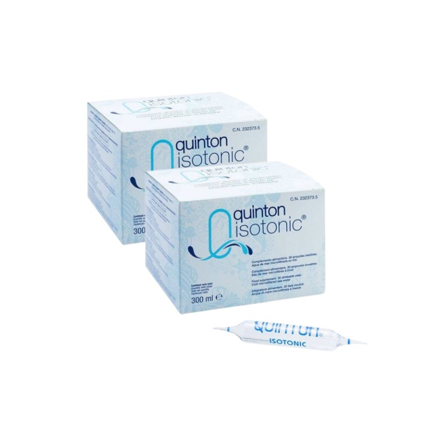 Pachet 2x plasma Quinton isotonic, 30 fiole,Quinton