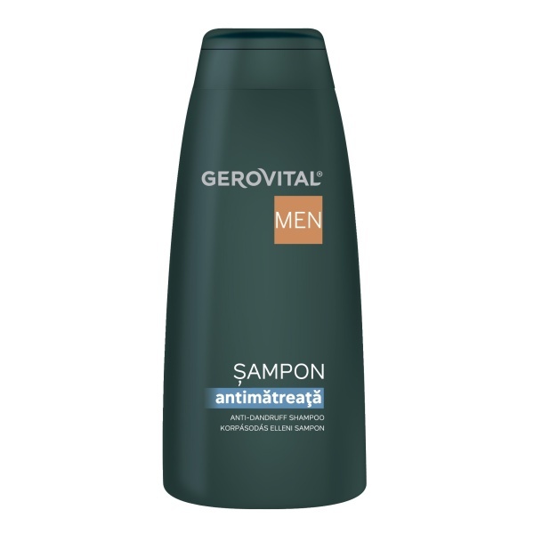 Sampon antimatreata Men, 400 ml, Gerovital