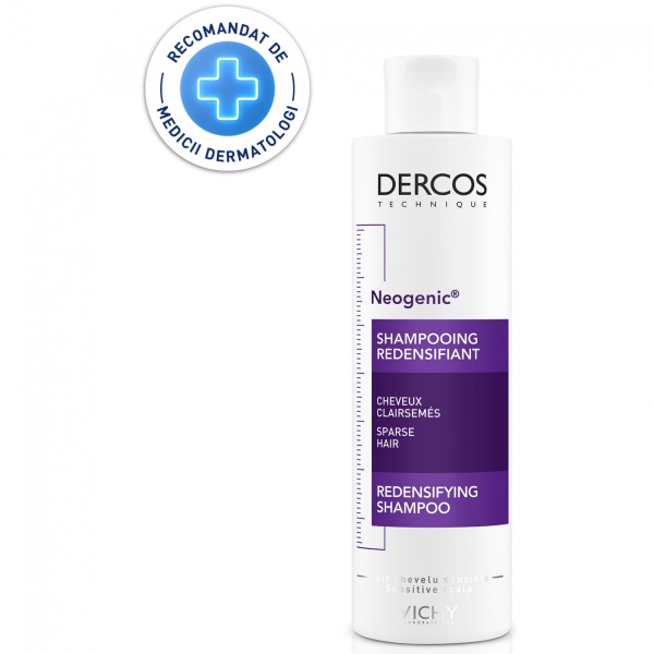 Sampon redensificator cu Stemoxidina Dercos Neogenic, 200 ml, Vichy