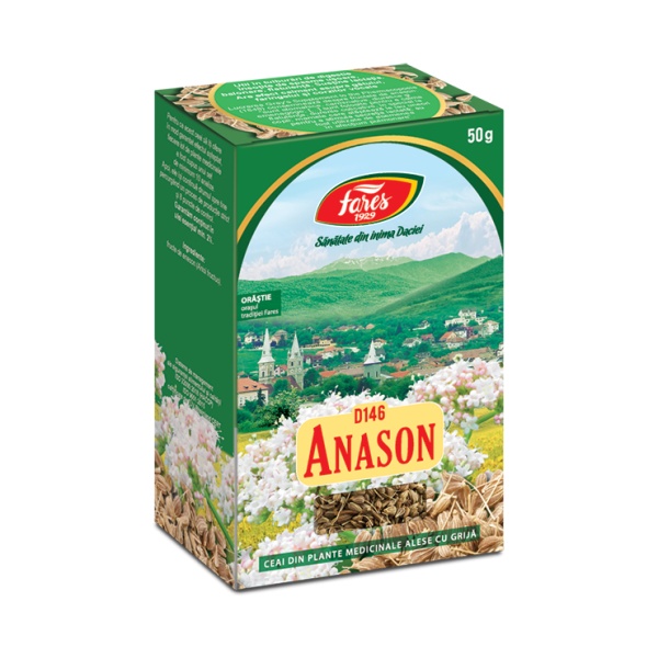 Ceai Anason fructe D146, 50 g, Fares