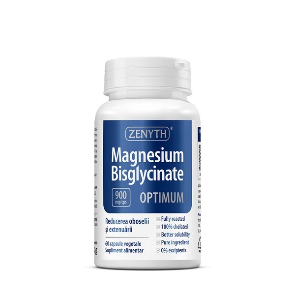 Magnesium Bisglycinate Optimum, 60 capsule, Zenyth