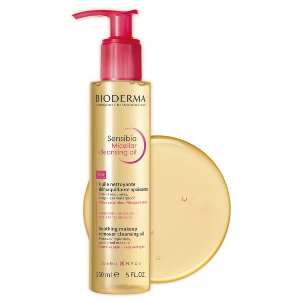 Ulei micelar de curatare Sensibio, 150 ml, Bioderma