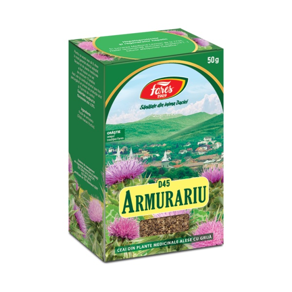 Ceai Armurariu fructe D45, 50 g, Fares