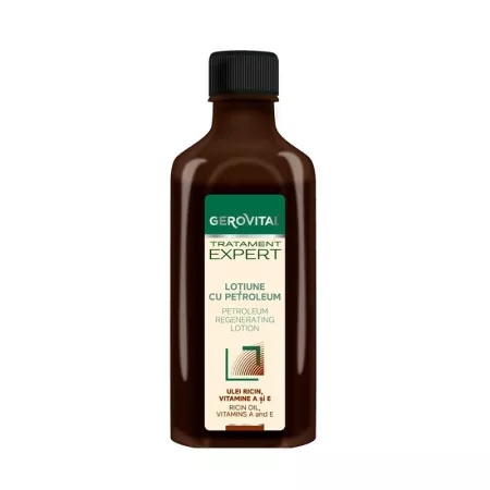 Lotiune cu petroleum Tratament Expert, 100 ml, Gerovital
