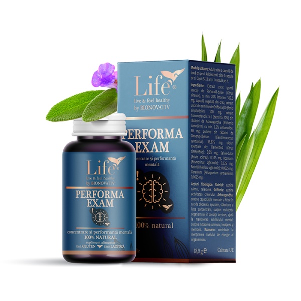 Performa Exam, 30 Capsule, Bionovativ Life