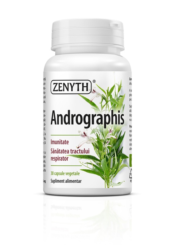 Andrographis, 30 capsule vegetale, Zenyth